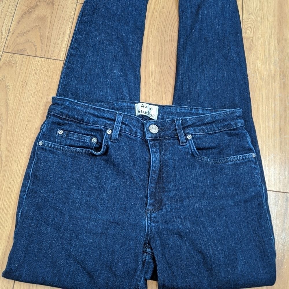 Acne Studios - skin 5 soft rinse blue jean denim